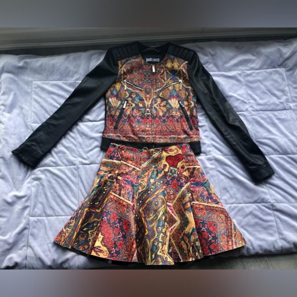 Leather costume by "Just Cavalli. - Picture 8 of 12